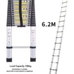 Telescopic Ladder 6.2m Aluminum