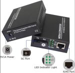 Fast Ethernet To Fiber Media Converter, Single-Mode 10/100Base-TX to 100Base-FX, RJ45 To SC, Fiber Transceiver Up to 20KM - Image 2