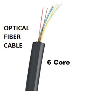 6 Core Optical Fiber Cable