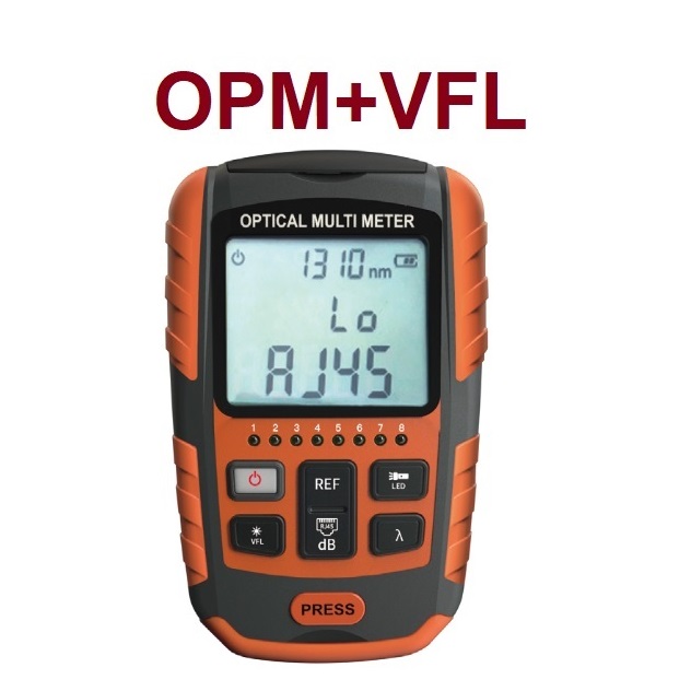 Power-Meter-with-VFL.jpg Rechargeable OPTICAL POWER METER with VFL - Image 1